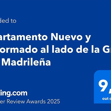 Apartamento Nuevo Y Reformado Al Lado De La Gran Via Madrilena Kültér fotó