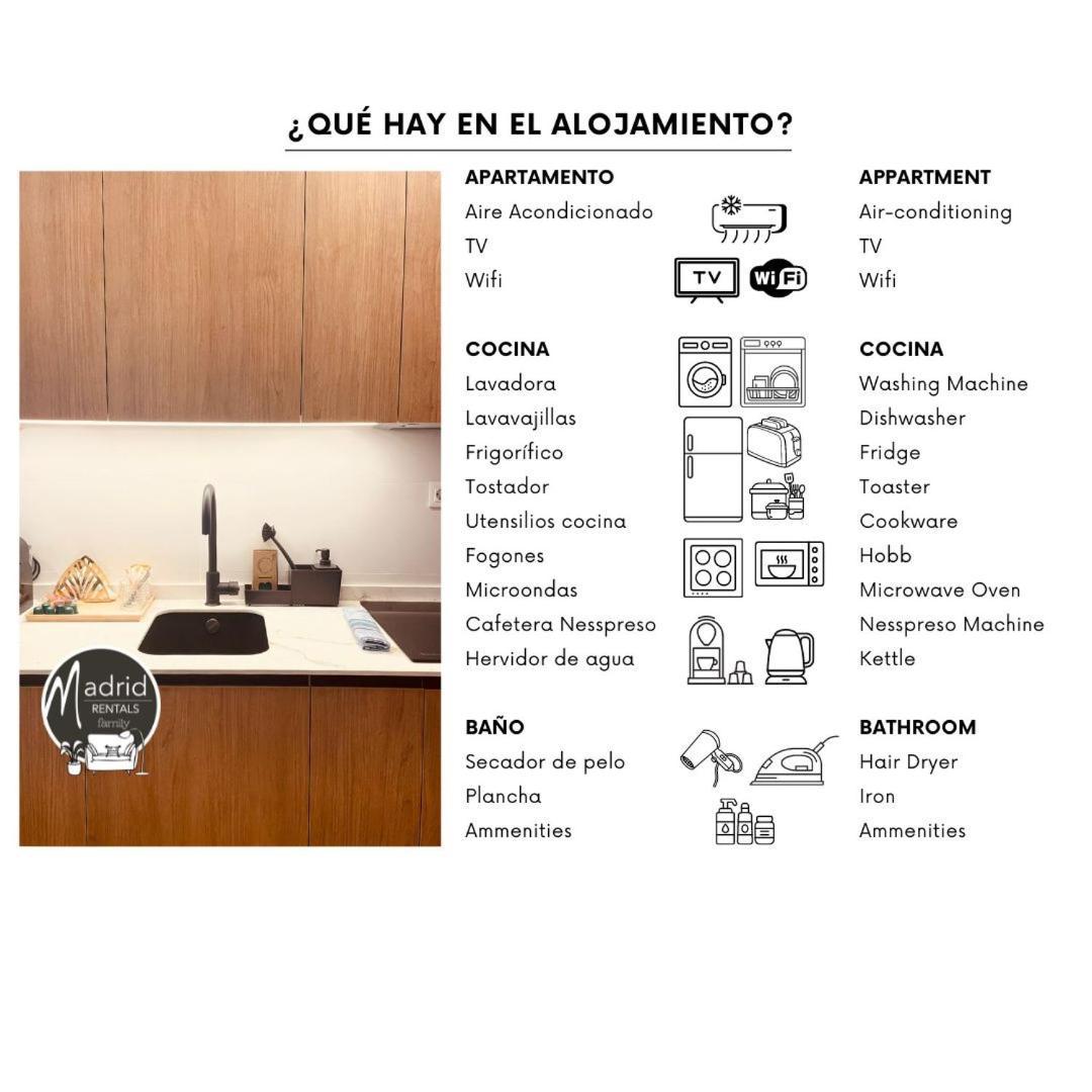 Apartamento Nuevo Y Reformado Al Lado De La Gran Via Madrilena Kültér fotó