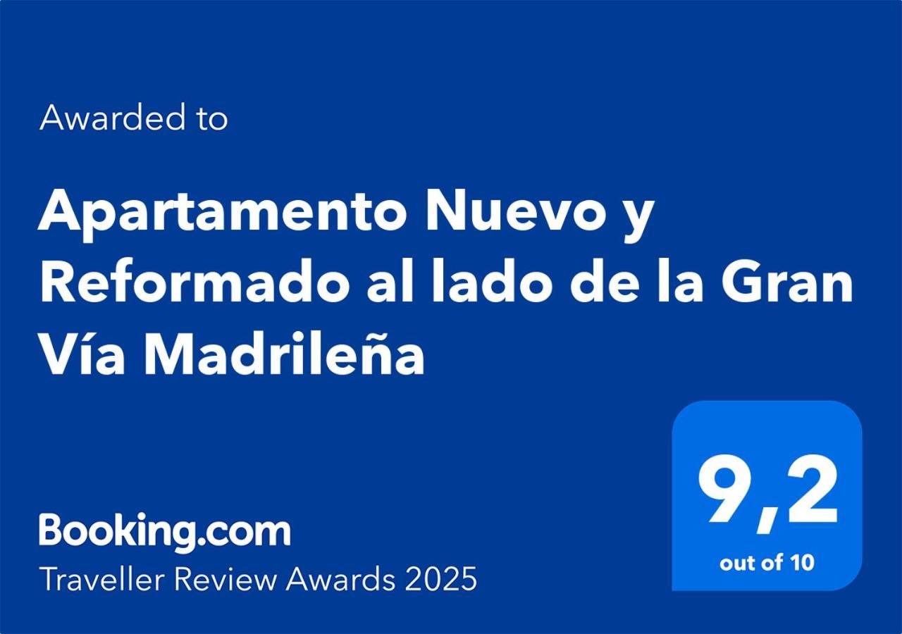 Apartamento Nuevo Y Reformado Al Lado De La Gran Via Madrilena Kültér fotó